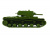 Сборная модель ZVEZDA Советский тяжелый танк КВ-1 обр 1940г, 1/100