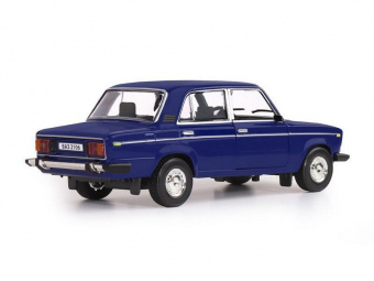 Машина ''АВТОПАНОРАМА'' ВАЗ 2106, 1/22, синий, инерция, в/к 24,5x12,5x10,5 см