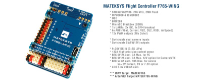 Полетный контроллер MATEKSYS F765-WING