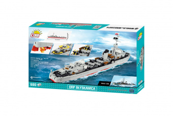 Конструктор COBI Эсминец ORP Błyskawica (Молния) COBI-3080