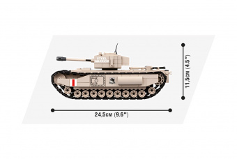 Конструктор COBI Танк Churchill I (Черчилль I) COBI-3031