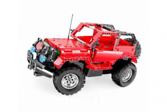 Радиоуправляемый конструктор CaDA Technic машина Jeep Wrangler (531 деталь)