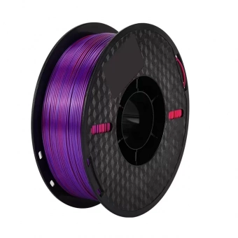 Филамент Kingroon PLA Tri Color Silk Red-Golden-Purple 1.75mm 1KG