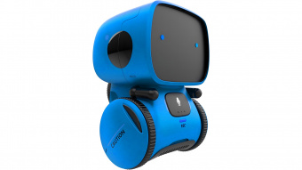 Интерактивный Карманный Робот WLToys AT001 Синий