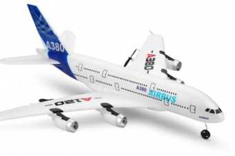 Радиоуправляемый самолет A380 XK A120 2.4G RTF