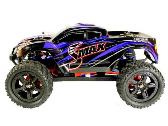 Радиоуправляемый монстр Remo Hobby SMAX Brushless UPGRADE (синий) 4WD 2.4G 1/16 RTR