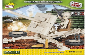Конструктор COBI Зенитка Ordnance QF 2 Pounder COBI-2189