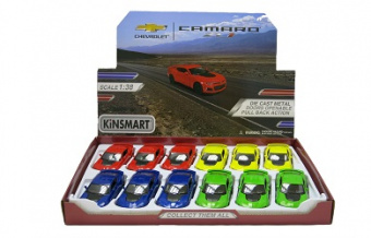 Машина инерционная Kinsmart Camaro ZL1 2017 1:38