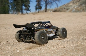 Радиоуправляемый багги ECX 1:18 Desert Buggy Roost 4WD 2.4 Ghz, электро, RTR (черно-оранжевый)