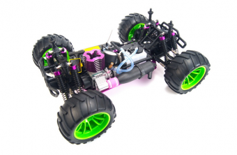 Радиоуправляемый монстр 1:10 HSP Tyrannosaurus 4WD 2.4Ghz, ДВС, RTR