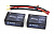 Аккумулятор Gens Ace Li-Po 7.4V 5700мАч 50C Pro Racing 2S3P (Saddle)