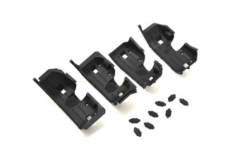 Fenders, inner, front and rear (2 each)/ rock light covers (8)