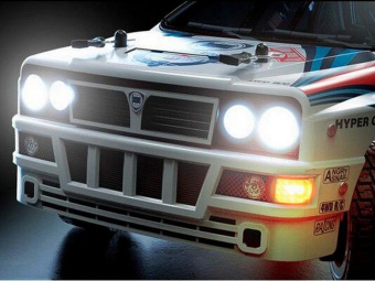 Радиоуправляемая машина для дрифта MJX Hyper Go 14302 Lancia Delta Brushless 4WD 2.4G LED 1/14 RTR