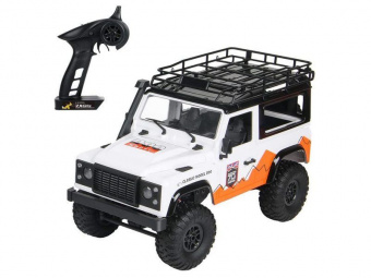 Радиоуправляемая машина MN MODEL Defender D90 (белый) 4WD 2.4G 1/12 RTR