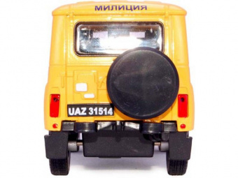 Машина Autotime ''UAZ 31514'' милиция СССР 1:36