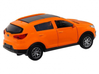 Машина ''АВТОПАНОРАМА'' KIA SPORTAGE R, оранжевый, 1/39, инерция, в/к 17,5*12,5*6,5 см