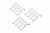 Heavy Duty Rod Ends (12) White