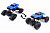 Джип внедорожник на пульте управления 2 в 1 (Колеса и гусеницы в комплекте) Синий