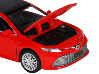 Машина ''АВТОПАНОРАМА'' Toyota Camry, красный, 1/32, свет, звук, инерция, в/к 17,5*13,5*9 см