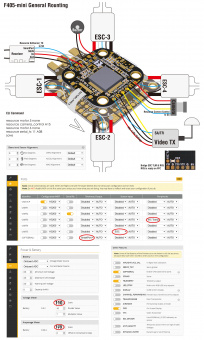 Полетный контроллер MATEKSYS F405-mini