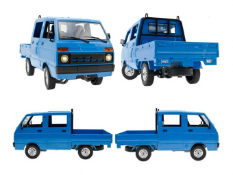 Радиоуправляемая машина WPL китайский грузовичок D-32 (синяя) 2.4G 1/10 RTR