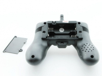 Р/У машина из серии Muscle Сar с гоночным Мотором 1/16 + свет + звук голубая