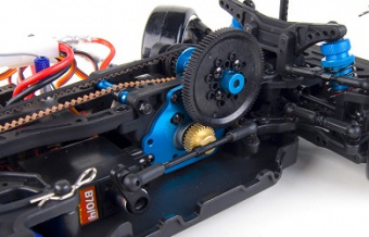 Радиоуправляемая модель для дрифта BSD Racing Cheetah DS, Brushed 4WD RTR 1:10 2.4G