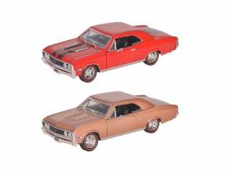Мод. маш. 1:18 Motormax 73104TC 1967 Chevelle SS 396 в/к