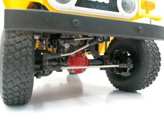 Радиоуправляемая машина WPL Toyota FJ40 (желтая) 4WD 2.4G 1/16 KIT