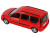Машина ''АВТОПАНОРАМА'' LADA LARGUS, красный, 1/24, свет, звук, инерция, в/к 24,5*12,5*10,5 см