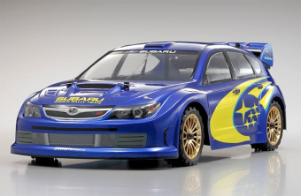 Радиоуправляемый автомобиль Put EP FAZER RALLY r/s Subaru 2007 WR на шасси FARAEP Fazer EP Rally.