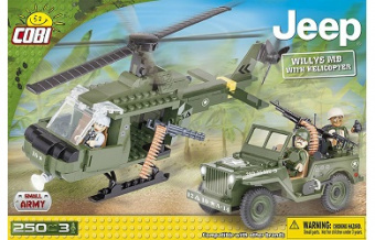 Jeep Willys MB with Helicopter