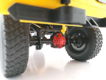 Радиоуправляемая машина WPL Toyota FJ40 (желтая) 4WD 2.4G 1/16 KIT