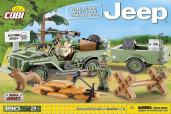 Jeep Willys MB with 1/4 Ton Cargo Trailer