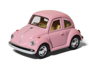 Машина Kinsmart Volkswagen Classical Beetle инерция (1/12шт.) 10см б/к