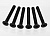 Винты в потай, 4x30mm countersunk machine (под шестигранник) (6)