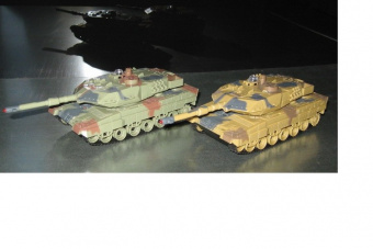 Танковый бой HuanQi Leopard 1:48, 2.4G (два танка, з/у, акк)