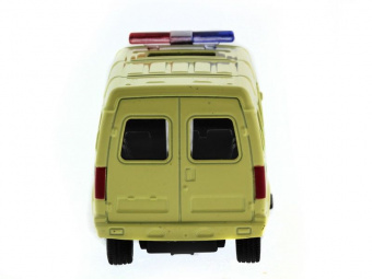 Машина ''АВТОПАНОРАМА'' инерц. ГАЗель (инкасация) 1/50, в/к 14,5*8*5,5 см