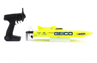 Радиоуправляемый катамаран ProBoat Miss Geico 17 Brushed RTR