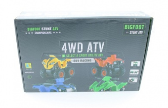 Машина инерционная KLX ATV 4WD в асс. в/к