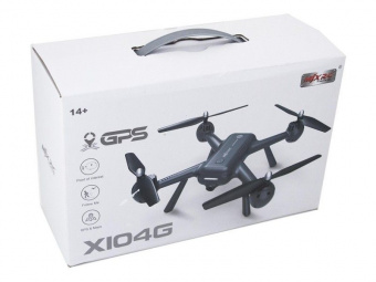Радиоуправляемый квадрокоптер MJX X104G WiFi FPV GPS 1080p