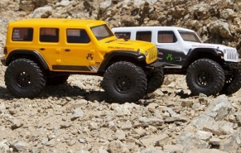 Модель для трофи Axial 1/24 SCX24 2019 Jeep Wrangler JLU CRC 4WD Brushed RTR (оранжевый)