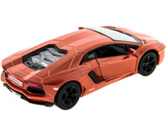 Машина Kinsmart LAMBORGHINI AVENTADOR LP 700-4 инерция (1/12шт.) 1:38 б/к