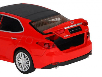 Машина ''АВТОПАНОРАМА'' Toyota Camry, красный, 1/32, свет, звук, инерция, в/к 17,5*13,5*9 см