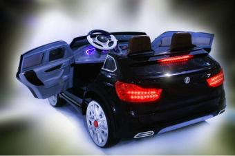 Электромобиль BMW X7 черный (двухместный)