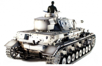 Радиоуправляемый танк Taigen 1:16 Panzerkampfwagen IV Ausf.F2.Sd.Kfz PRO 2.4 Ghz (пневмо)