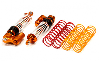 Billet Machined XSR5 Piggyback Rear Shock (2) for Traxxas 1/10 Slash (Both) & Stampede 4X4