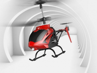 Радиоуправляемый вертолет Syma S5H (красный), барометр 2.4G RTF