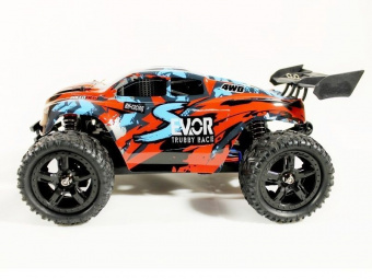 Радиоуправляемая трагги Remo Hobby S EVO-R Brushless (красная) 4WD 2.4G 1/16 RTR