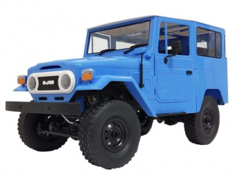 Радиоуправляемая машина WPL Toyota FJ40 (голубая) 4WD 2.4G 1/16 RTR